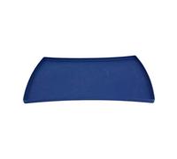 Dehner Premium Accessoires pour Chien, Tapis de gamelle, env. 48 x 30 x 1,5 cm, Silicone, Bleu