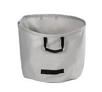 Dehner Sac de jardin 60 cm, hauteur env. 56 cm, volume 150 l, polyester, gris