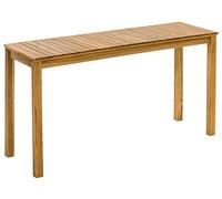 Dehner Table de Balcon Macao, env. 142 x 75 x 40 cm, Bois d'acacia FSC, Naturel