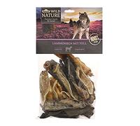 Dehner Wild Nature Chien à Oreilles avec Fourrure d'agneau, Naturel, 200 g