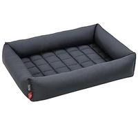 Dehner Wild Nature Panier pour Chien et Chat Gris foncé Env. 80 x 60 x 12 cm