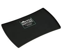 Dehner Wild Nature Tapis de Bol en Silicone Anthracite Env. 48 x 30 x 1,5 cm