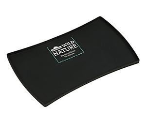 Dehner Wild Nature Tapis de Bol en Silicone Anthracite Env. 48 x 30 x 1,5 cm