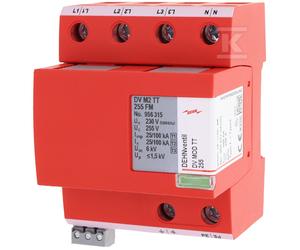 DEHNventil M2 TT FM Parafoudre T1+T2+T3 956315