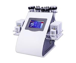 DEHOAD Masseur Amincissant de Corps 40K élimination de Graisse de Cellulite, Masseurs de radiofréquence, Machine ultrasonique de beauté de cavitation 6 en 1