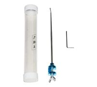 Dehooker de poisson Outil de retrait de crochet de do Outil de désaccord avec tube de stockage, extracteur en acier inoxydable pour adultes, accessoires portables