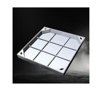 DEHUDEOUHS Couvercle de Regard encastré Invisible, Solution Durable et esthétique pour Les Zones commerciales, Les Rues piétonnes et l'aménagement paysager des Parcs