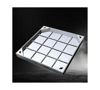 DEHUDEOUHS Couvercle de Regard encastré Invisible, Solution Durable et esthétique pour Les Zones commerciales, Les Rues piétonnes et l'aménagement paysager des Parcs