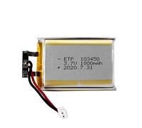 Dehumi 103450 3.7V 1800Mah Batterie Rechargeable Au Lithium Polymère pour Mp3 GPS Navigation GPS DVD Enregistreur Casque E-Book Caméra