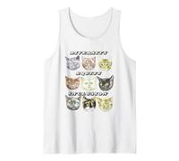 Dei Diversity Equity Support pour Chat Motif Dessin animé Débardeur