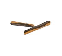 DEI NATURE Bois d'ébène pour chiens Taille M (100-220 g) Mâchoires naturels longue durée de vie, bâtons de nettoyage des dents, os de bois antitartre