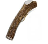 DEI NATURE - Cornes de cerf pour chiens entier- Taille L-Masticatif naturel - Renforce l'hygiène buccale - Résistantes et durables - Disponible en toutes tailles visitez notre boutique
