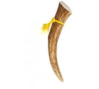 DEI NATURE - Cornes de cerf pour chiens entiers - Taille XS Masticatif naturel - Renforce l'hygiène buccale - Résistantes et durables - Disponible dans toutes les tailles Visitez notre boutique
