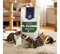 Dei NATURE Croquettes maintien chats 20 kg boeuf et poulet, offre, nourriture sèche équilibrée avec protéines hydrolysées pour chats adultes, produit fabriqué en Italie avec des ingrédients
