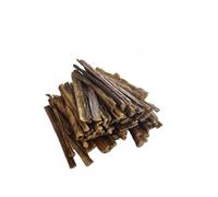 DEI NATURE Intestin de boeuf séché 1 kg, bandes de 15-20 cm, collation naturelle pour chiens, idéal pour chiots. Convient pour l'alimentation Barf