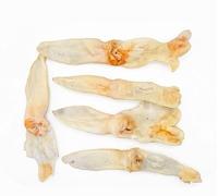 Dei NATURE Oreilles de lapin blanches naturelles, 100 pièces, collations à mâcher premium pour chiens, régime BARF