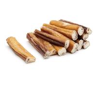 DEI NATURE Snack de nerf bovin Premium 12 pièces de 12 cm, nerf de veau, régime Barf,mastication pour chiens 100 % naturel, offre, pour santé bucco-dentaire et stress, longue durée LIVRAISON GRATUITE