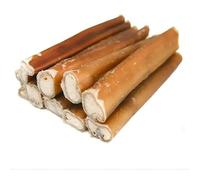 Dei NATURE Snack de nerf bovin Premium 8 pièces de 12 cm, nerf de veau, régime Barf,Masticatif pour chiens 100 % naturel, offre, pour santé bucco-dentaire et stress, longue durée LIVRAISON GRATUITE