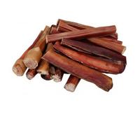 Dei NATURE Snack de nerf de taureau premium 12 pièces de 12 cm, diamètre jusqu'à 2 cm, régime Barf, nerfs sélectionnés 100 % naturel, pour la santé bucco-dentaire et le stress, longue durée de vie