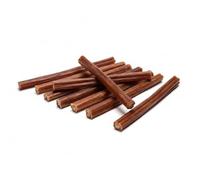 Dei NATURE Snack Nervo Bovino Premium 8 pièces de 12/15 cm, sélection italienne et piémontaise nerf de veau, régime Barf, mâché pour chiens 100 % naturel, offre pour santé bucco-dentaire, longue durée