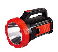 DEI QI LED Searchlight Recargable Ultra Linterna Rotativa Regulador con Luces Latérales para Hogar Luces de Emergencia Exterior Aventura Pesca Walking Camping Luces