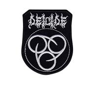 Deicide Death Metal Band Logo Écusson Patch en fer brodé sur accessoire
