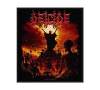 Deicide - Deicide Standard Patch To Hell With God Nouveau Officiel Noir Size Accessory Size