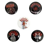 DEICIDE - Ensemble de badges « Deicide », Sans couleur, no-size