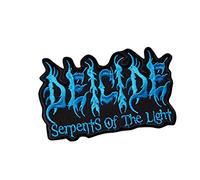 Deicide Red Satanic Death Metal, Black Thrash Immolation, nécrologie, Hellflame, Cannibal Corpse, Sodom2 Applique brodée à repasser sur applique souvenir