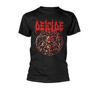 DEICIDE T-Shirt pour Homme, Noir, Coupe Droite
