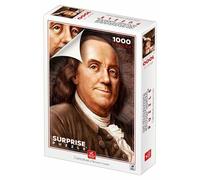 DEICO Puzzle surprise dessin animé de Benjamin Franklin 1000 pièces