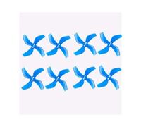 dEieHKw Hélices 4 pales 2020, Arbre de 1,5 mm, compatibles avec Cetus X(4 Pairs Blue)