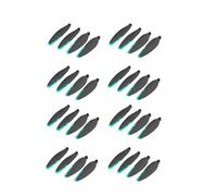 dEieHKw Lot de 8 hélices de Drone en Forme de Feuille d'érable, adaptées au S159(32PCS)