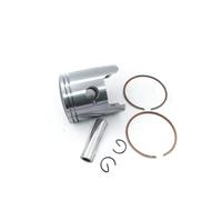 dEieHKw Pièces de Moteur de Moto STD 25, alésage 56 mm, axe 14 mm, kit de Segments de Piston for TS125 2 Temps 125 cm³ TS125