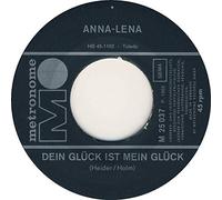 Dein Glück ist mein Glück/Immer am Sonntag(7" Vinyl Single)(1968)(Metronome M 25037)