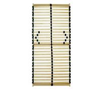 Dein-Polster Sommier à Lattes 200 kg XXL 70 80 90 100 110 120 130 140 x 190 200 Dimensions spéciales, Naturel, 130 x 190 cm