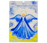 Dein Sternzeichen als Engel (Wandkalender 2026 DIN A4 hoch), CALVENDO Monatskalender: Sternzeichen Aquarelle als Engel
