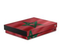 DeinDesign Autocollant Compatible avec Microsoft Xbox One X Sticker Film Autocollant Drapeau Maroc Drapeaux