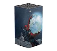 DeinDesign Autocollant Compatible avec Microsoft Xbox Series X Sticker Film Autocollant Deadpool Lune Marvel