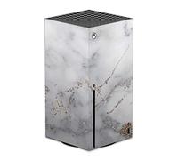 DeinDesign Autocollant Compatible avec Microsoft Xbox Series X Sticker Film Autocollant Marbre Paillettes Look Motifs