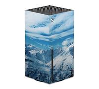 DeinDesign Autocollant Compatible avec Microsoft Xbox Series X Sticker Film Autocollant Neige Montagne Ciel