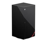 DeinDesign Autocollant Compatible avec Microsoft Xbox Series X Sticker Film Autocollant Rouge Lignes Noir