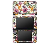 DeinDesign Autocollant Compatible avec Nintendo 3 DS XL Sticker Film Autocollant Bambi Disney Fleurs