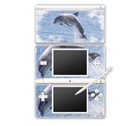 DeinDesign Autocollant Compatible avec Nintendo DS Lite Sticker Film Autocollant Dauphins Mer Baleine [Video Game]