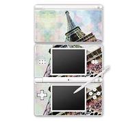 DeinDesign Autocollant Compatible avec Nintendo DS Lite Sticker Film Autocollant Tour Eiffel Paris France [Video Game]