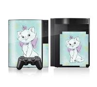 DeinDesign Autocollant Compatible avec Sony Playstation 3 Sticker Film Autocollant Aristochats Marie Disney Produit sous Licence Officielle [Video Game]