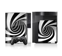 DeinDesign Autocollant Compatible avec Sony Playstation 3 Sticker Film Autocollant Bandes Tunnel Spirale [Video Game]