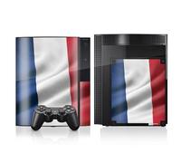 DeinDesign Autocollant Compatible avec Sony Playstation 3 Sticker Film Autocollant Drapeau France Drapeaux [Video Game]
