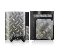 DeinDesign Autocollant Compatible avec Sony Playstation 3 Sticker Film Autocollant Look métallique Acier Motifs [Video Game]