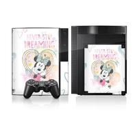 DeinDesign Autocollant Compatible avec Sony Playstation 3 Sticker Film Autocollant Minnie Mouse Disney Produit sous Licence Officielle [Video Game]